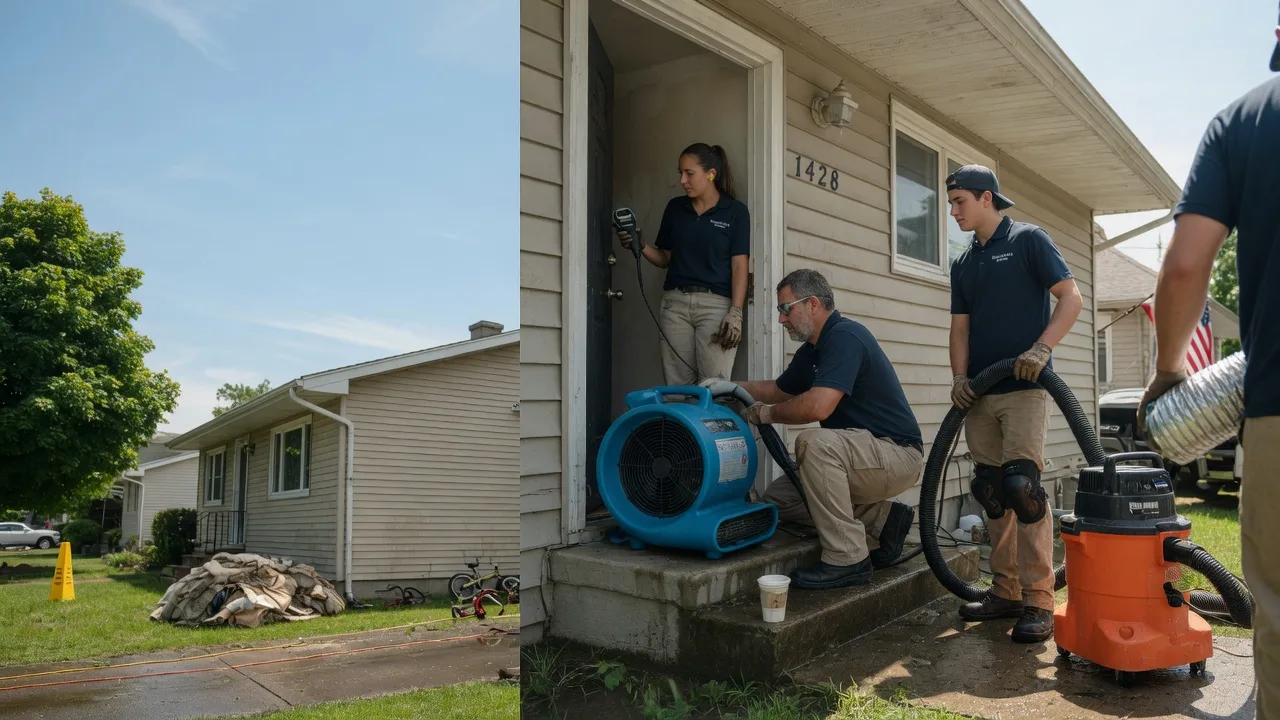 Water Damage Restoration in Dekalb, IL near me